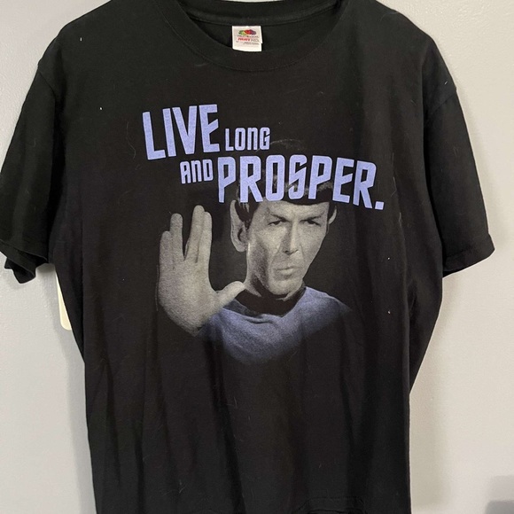 Other - Spock “long live prosper” graphic tee